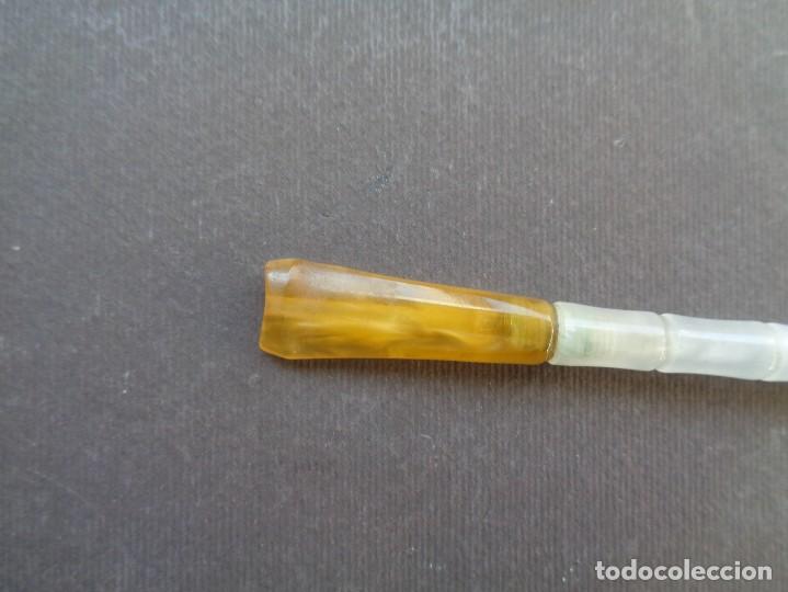 Boquillas de colecci&oacute;n: BOQUILLA DE SE&Ntilde;ORA EN SIMIL NACAR - Foto 5