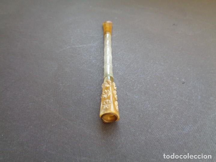Boquillas de colecci&oacute;n: BOQUILLA DE SE&Ntilde;ORA EN SIMIL NACAR - Foto 6