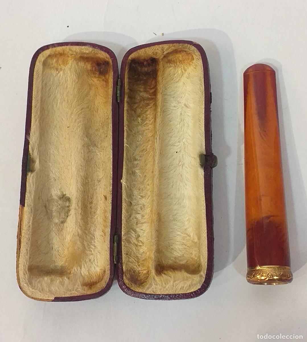 Boquillas de colecci&oacute;n: Pipa para puro con estuche - Foto 2