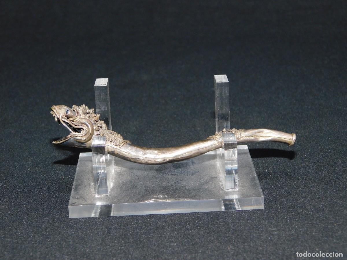 Boquillas de colecci&oacute;n: BOQUILLA DE PLATA - SERPIENTE - Foto 2