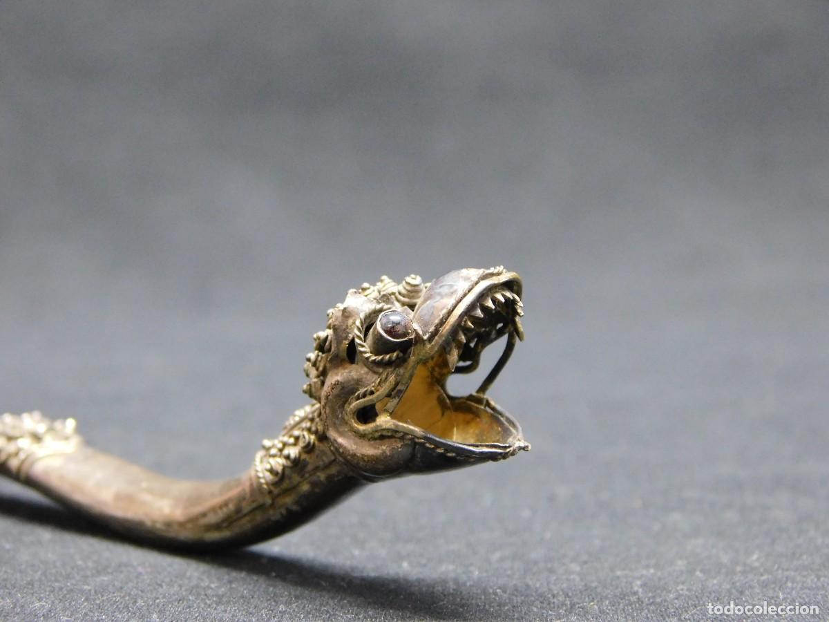 Boquillas de colecci&oacute;n: BOQUILLA DE PLATA - SERPIENTE - Foto 4
