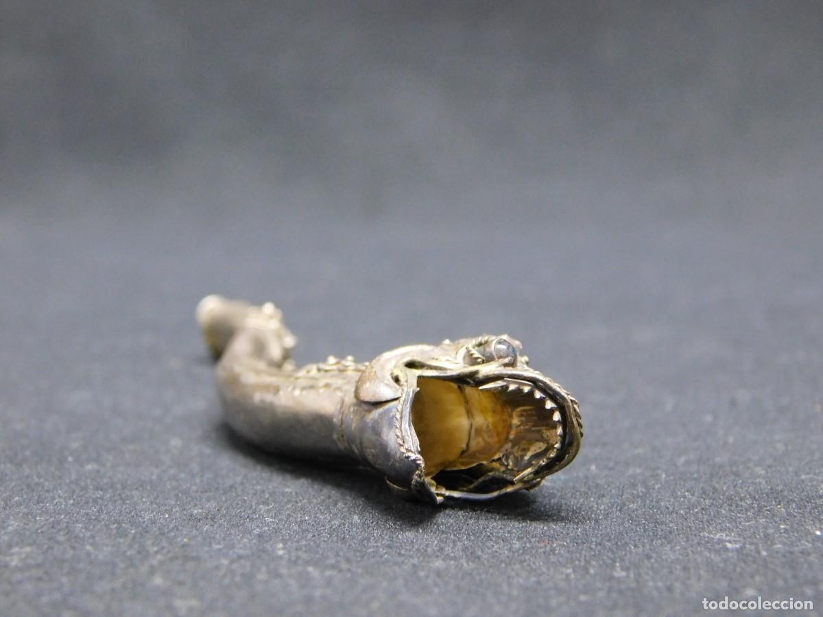 Boquillas de colecci&oacute;n: BOQUILLA DE PLATA - SERPIENTE - Foto 7