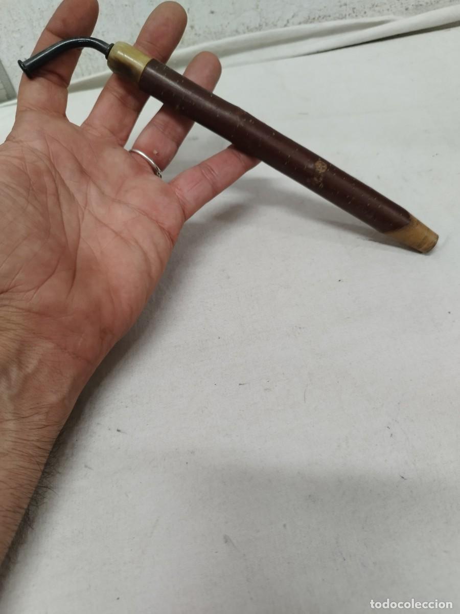 Boquillas de colecci&oacute;n: Boquilla de pipa de fumar en madera. - Foto 1