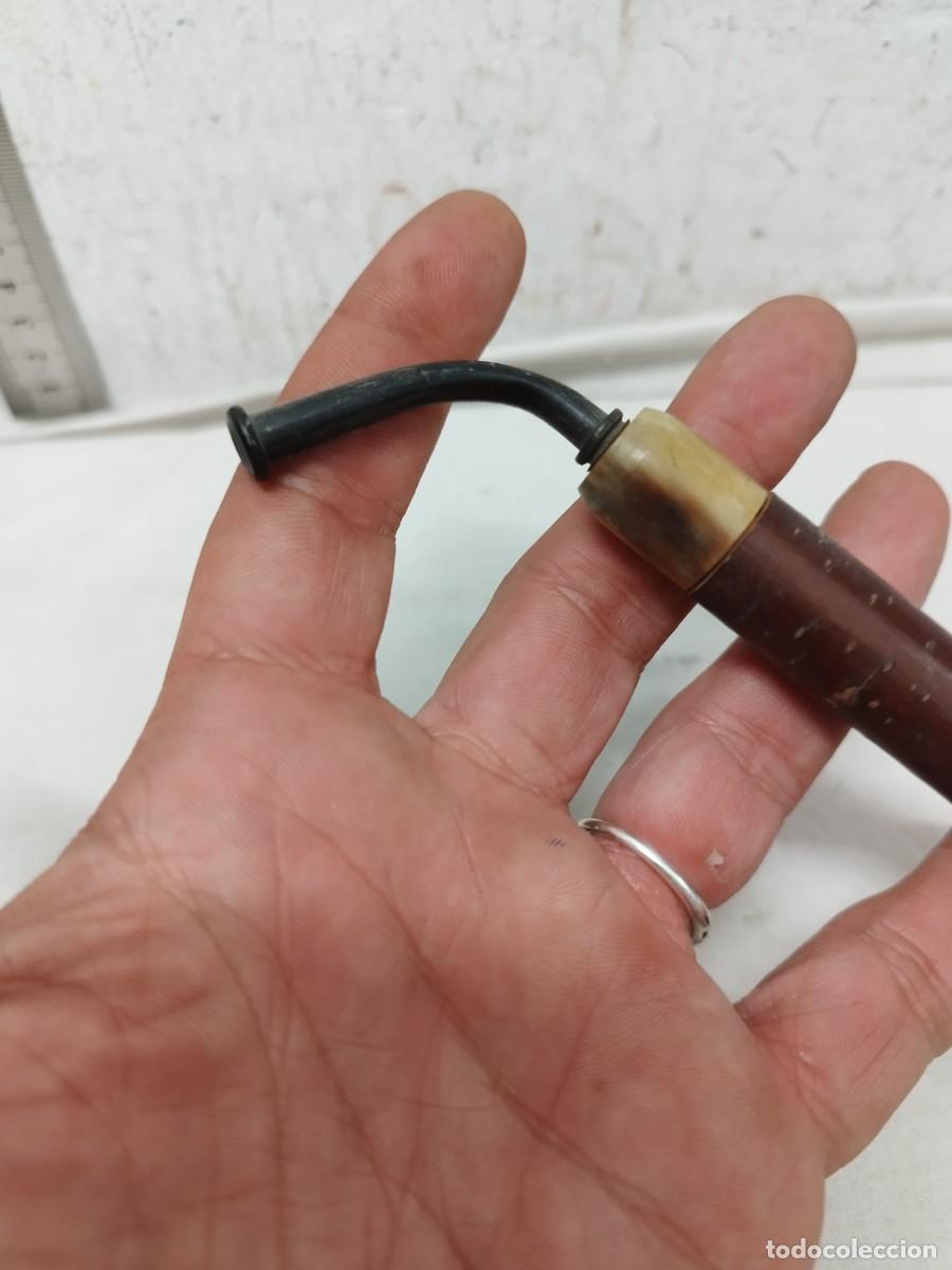 Boquillas de colecci&oacute;n: Boquilla de pipa de fumar en madera. - Foto 2