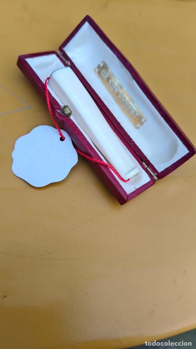 Boquillas de colecci&oacute;n: Porte cigarette dans son ecrin 1940 v&eacute;ritable - Foto 3