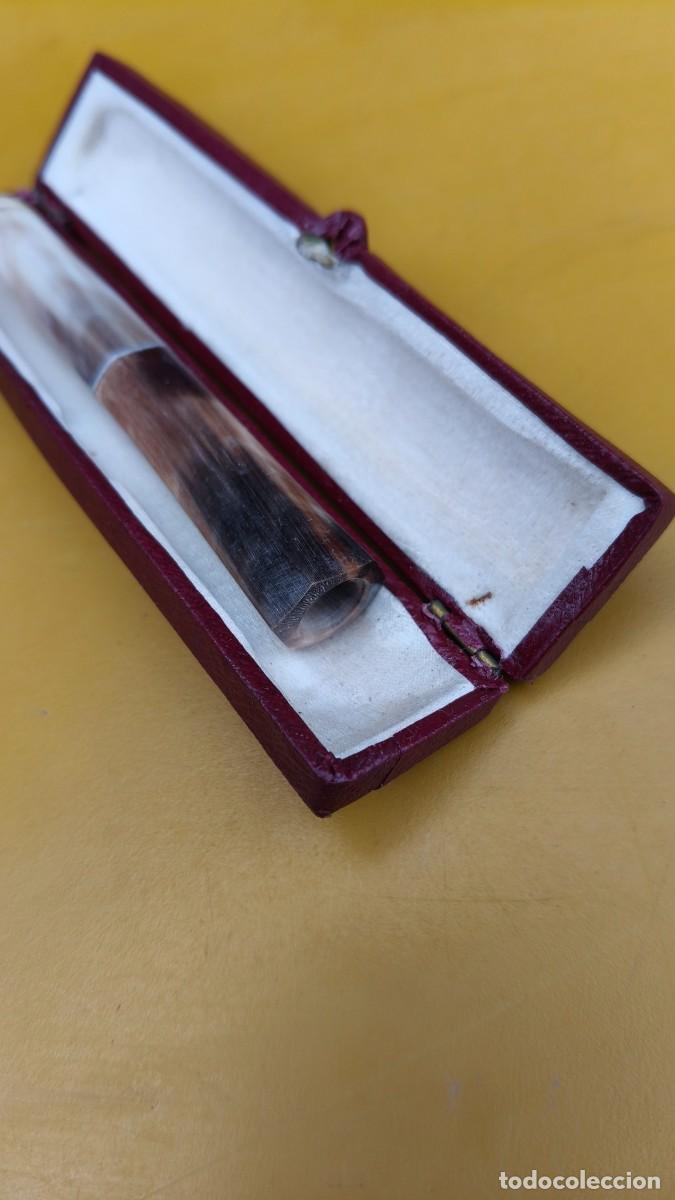 Boquillas de colecci&oacute;n: Porte cigarette dans son ecrin 1940 v&eacute;ritable - Foto 1