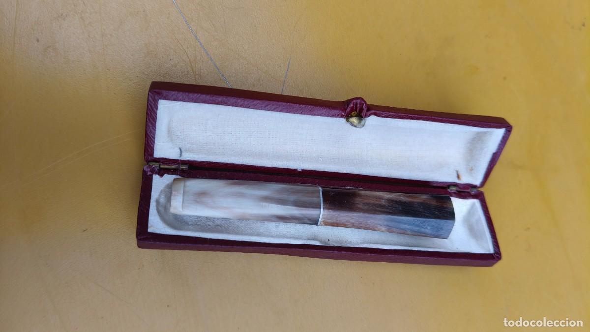 Boquillas de colecci&oacute;n: Porte cigarette dans son ecrin 1940 v&eacute;ritable - Foto 2
