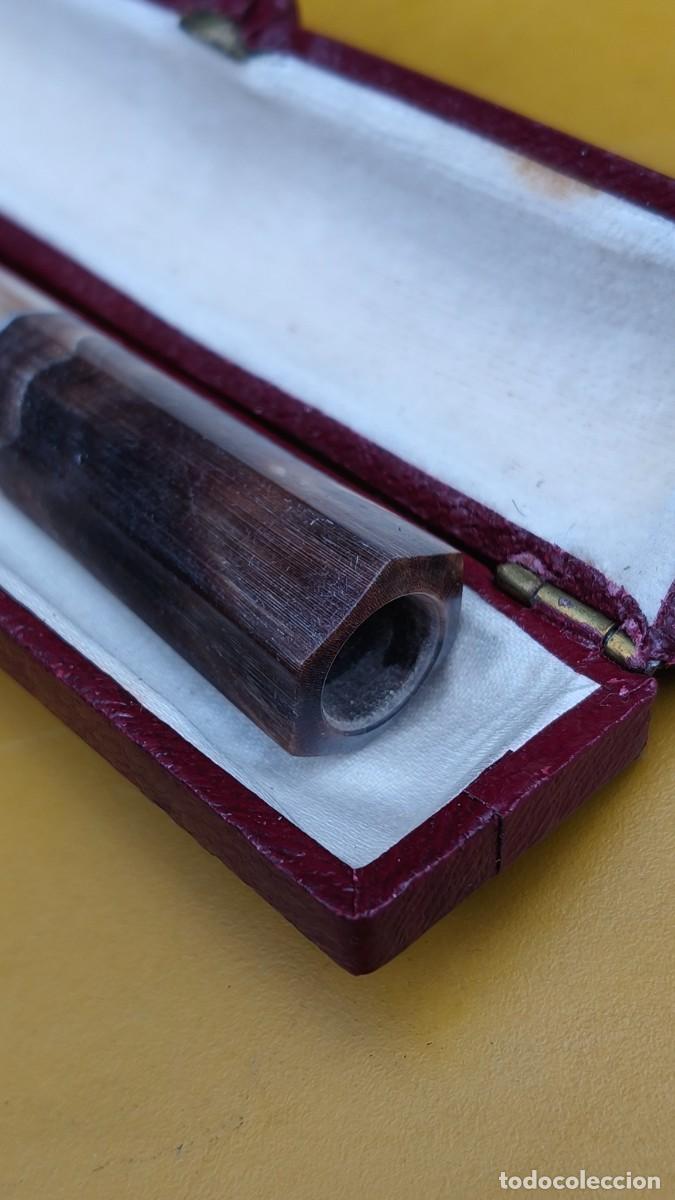 Boquillas de colecci&oacute;n: Porte cigarette dans son ecrin 1940 v&eacute;ritable - Foto 3