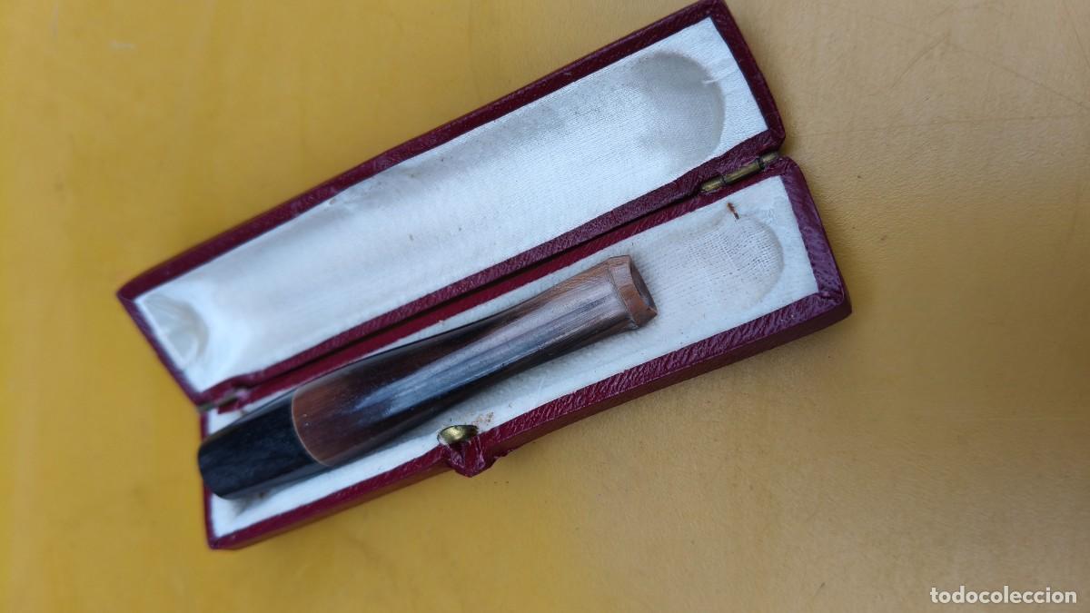 Boquillas de colecci&oacute;n: Porte cigarette dans son ecrin 1940 v&eacute;ritable - Foto 1