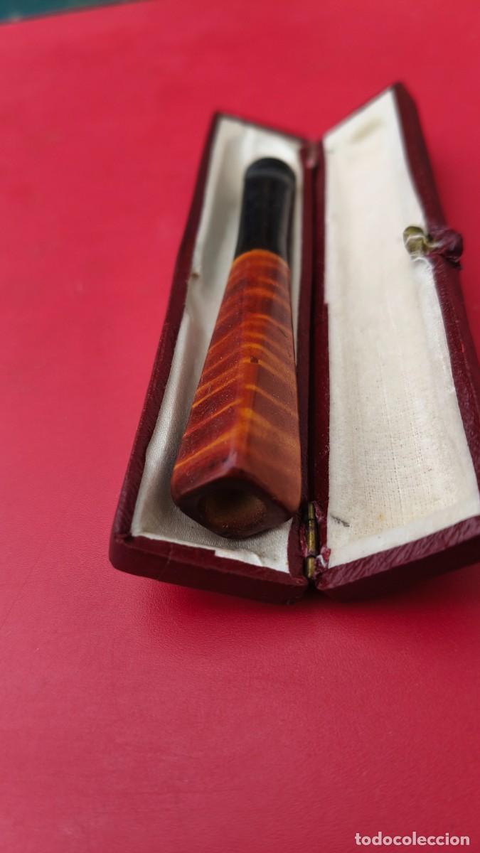 Boquillas de colecci&oacute;n: Porte cigarette dans son ecrin 1940 v&eacute;ritable - Foto 4