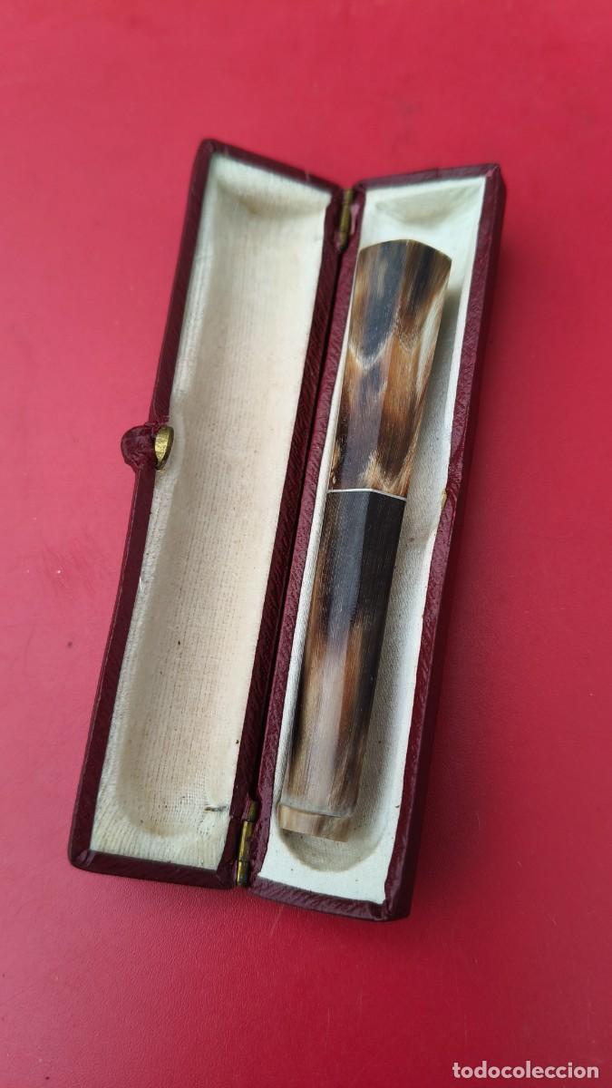 Boquillas de colecci&oacute;n: Porte cigarette dans son ecrin 1940 v&eacute;ritable - Foto 1