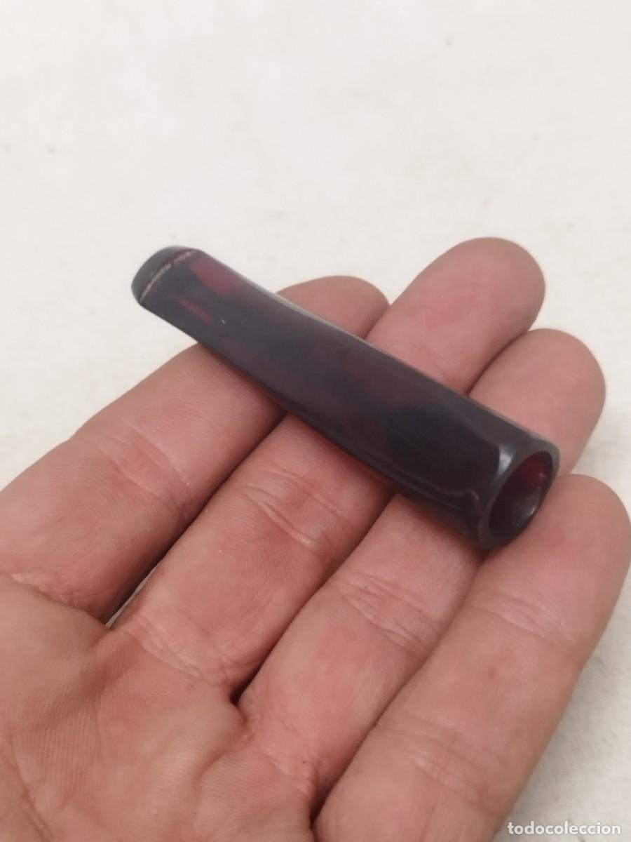 Boquillas de colecci&oacute;n: Antigua pipa de fumar puros, cigarros.