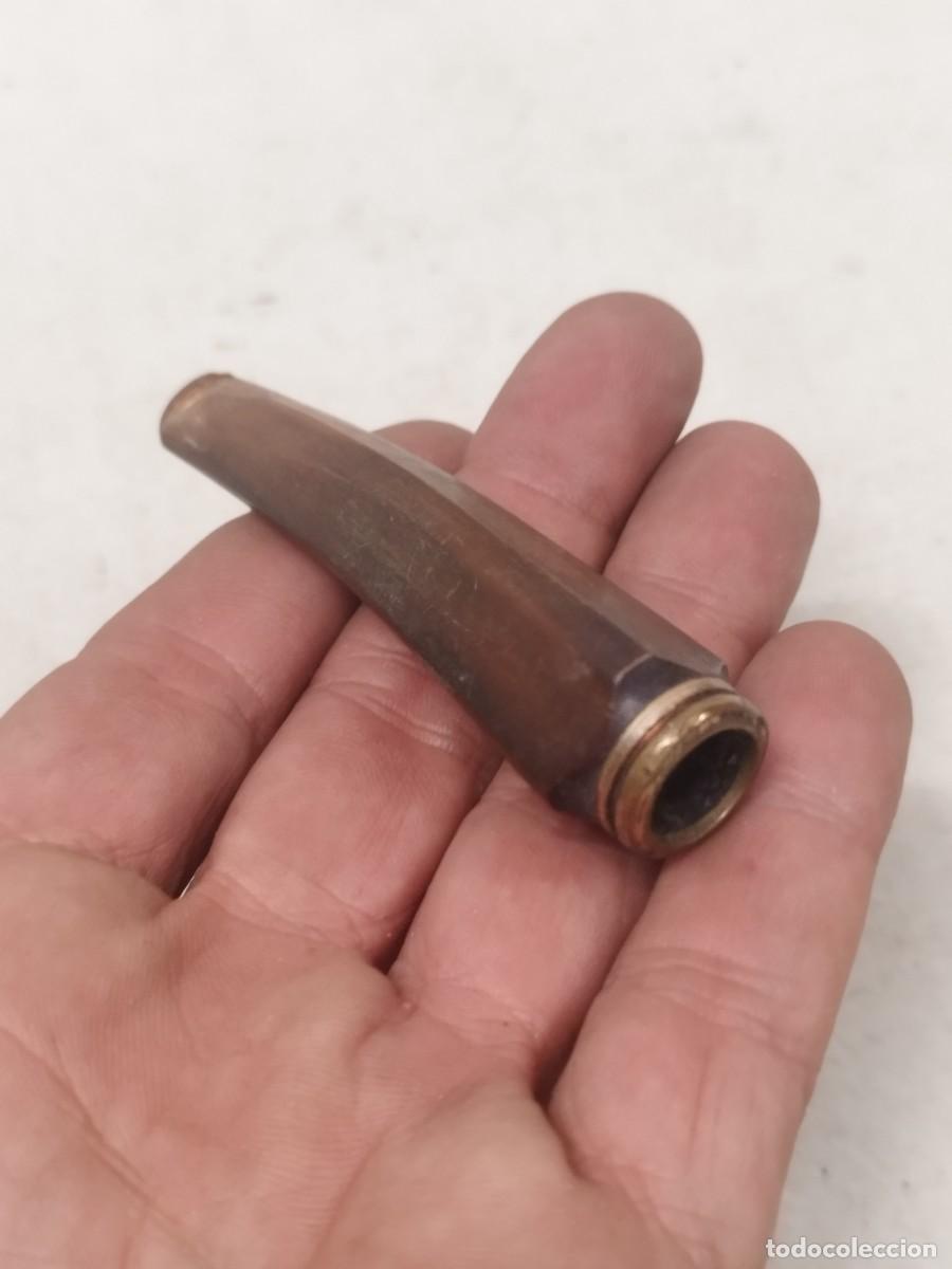 Boquillas de colecci&oacute;n: Antigua boquilla de fumar puros, cigarros.