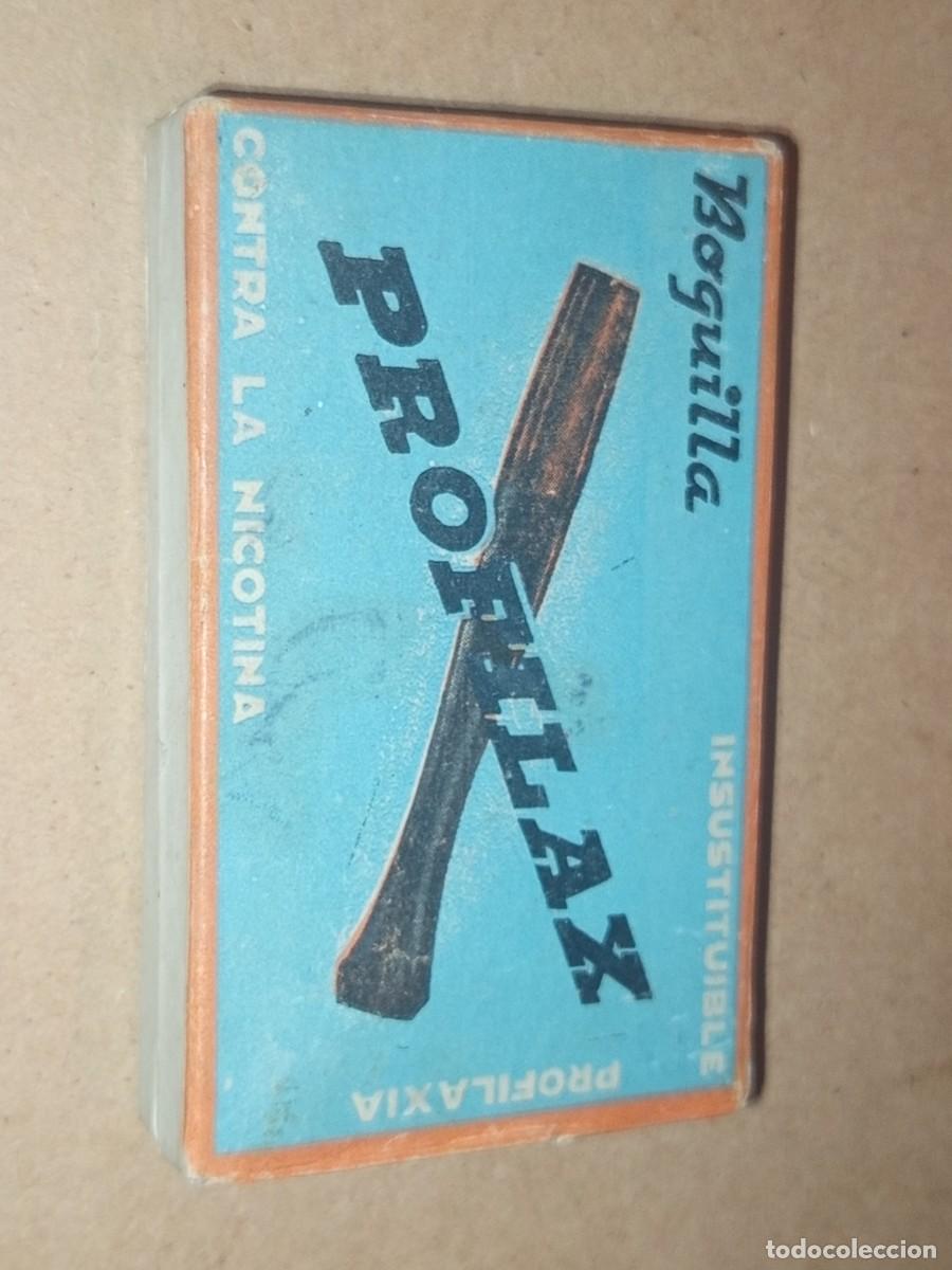 Boquillas de colecci&oacute;n: Art&iacute;culo de colecci&oacute;n antiguo original tabaco pitillera boquillas - Foto 3