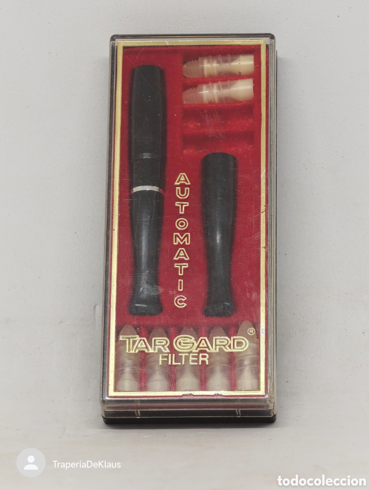 Boquillas de colecci&oacute;n: Set de boquillas y filtros para cigarrillos Tar Gard Filter Automatic