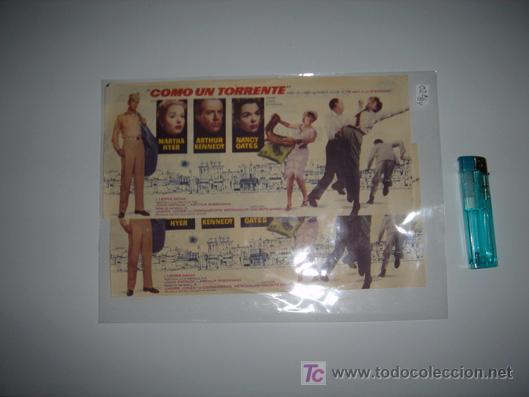 Collectionnisme d'affiches: cartel de la pelicula como un torrente