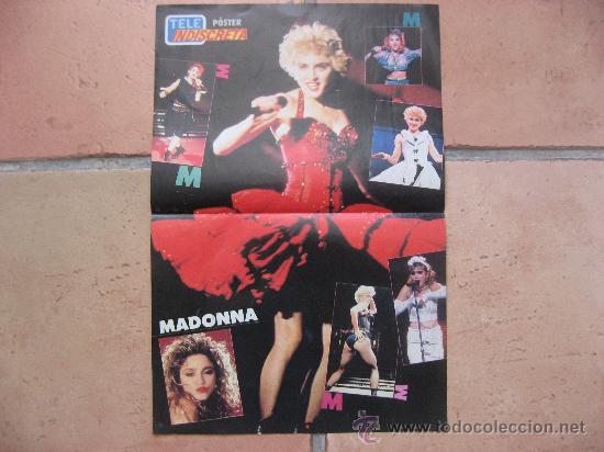 Coleccionismo de carteles: TELE INDISCRETA,POSTER DE MADONNA - Foto 1