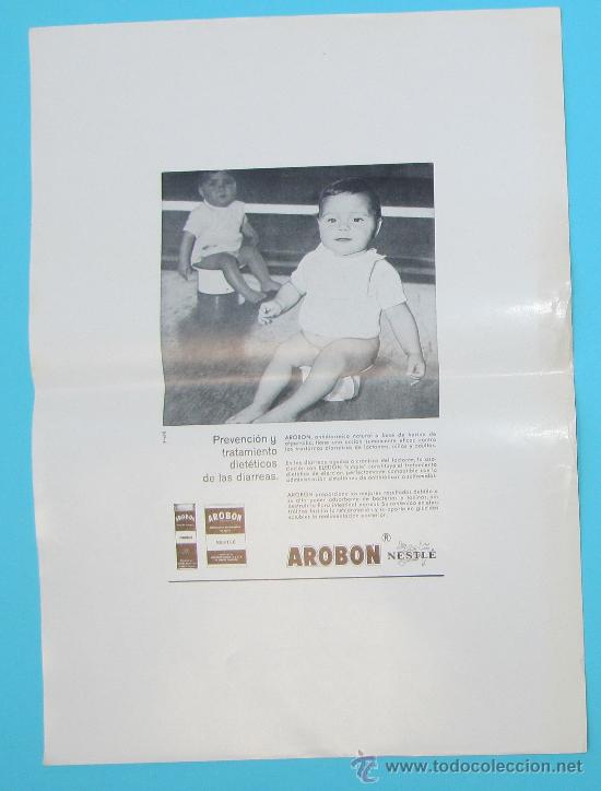 Poster collecting: MUESTRA DE DISE&Ntilde;O PUBLICITARIO. AROBON. NESTL&Eacute;. A&Ntilde;OS 60.