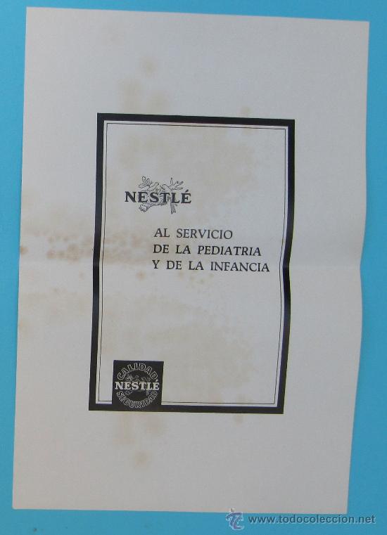 Coleccionismo de carteles: MUESTRA DE DISE&Ntilde;O PUBLICITARIO. NESTL&Eacute;. A&Ntilde;OS 60.