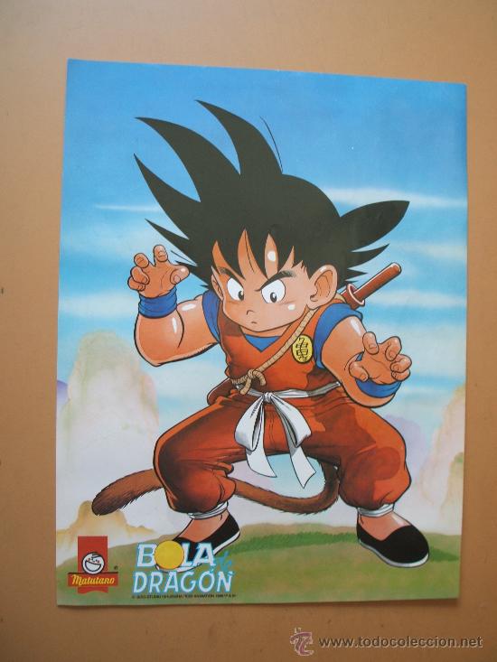 Coleccionismo de carteles: POSTER DE BOLA DE DRAGON GOKU,DE MATUTANO