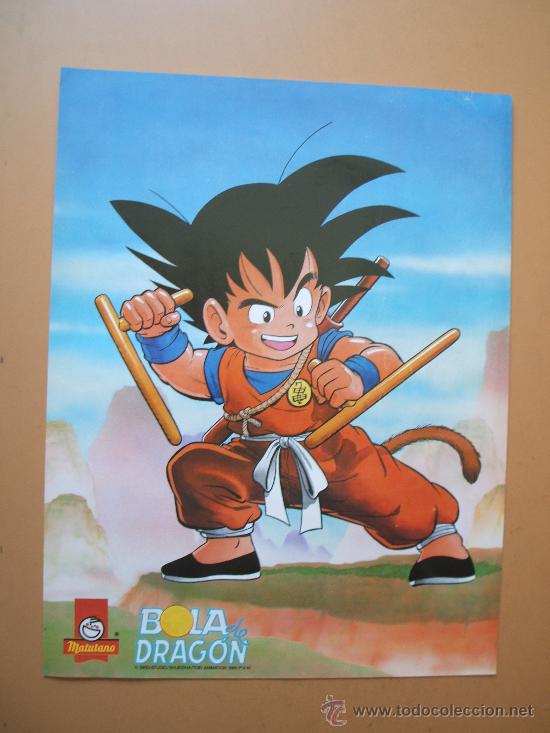 Coleccionismo de carteles: POSTER DE BOLA DE DRAGON GOKU,DE MATUTANO