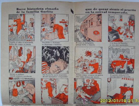 Coleccionismo de carteles: HOJA PUBLICITARIA DEL DDT - Foto 3