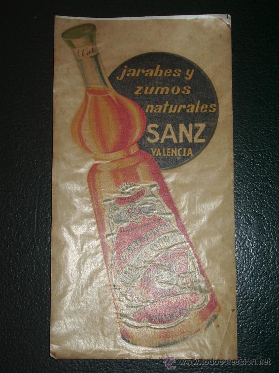 Coleccionismo de carteles: NARANJADA  SANZ. - Foto 2