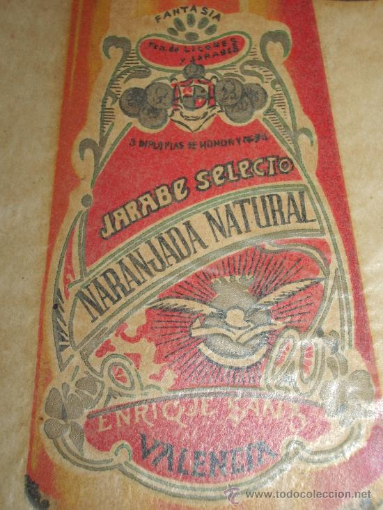 Coleccionismo de carteles: NARANJADA  SANZ. - Foto 3