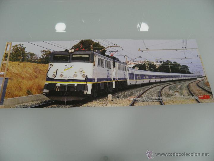 Coleccionismo de carteles: POSTER, TRENES, HOBBYTREN, 269-402/269-405 TALGO CAMAS, ANTONIO MACHADO 60 X 21