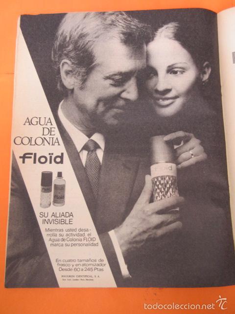 Collectionnisme d'affiches: PUBLICIDAD 1970 - COLECCION PERFUMES - AGUA DE COLONIA FLOID