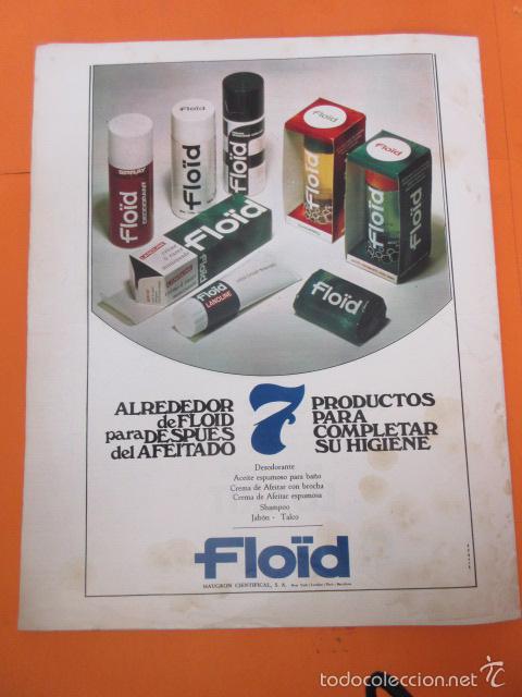Collectionnisme d'affiches: PUBLICIDAD 1972 - COLECCION PERFUMES - FLOID