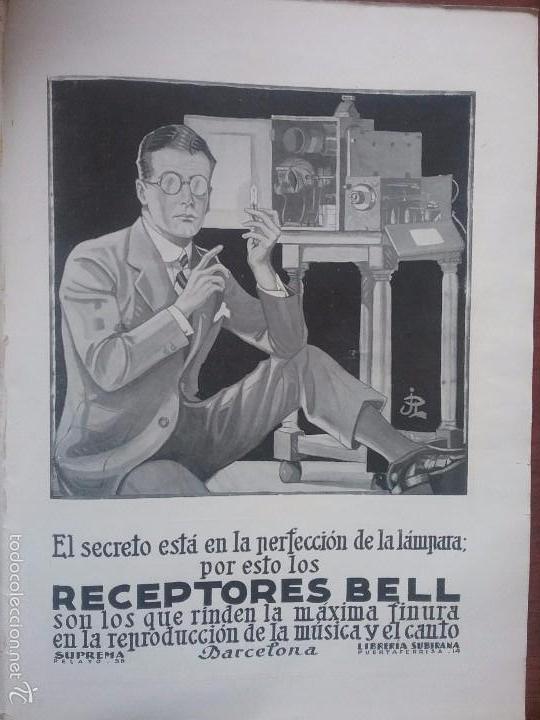 Collectionnisme d'affiches: RECEPTORES BELL.A&Ntilde;O 1925.BARCELONA
