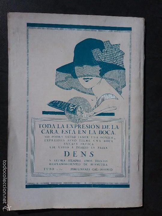 Collectionnisme d'affiches: PASTA DENT&Iacute;FRICA DENS.A&Ntilde;O 1923.HOJA PUBLICIDAD