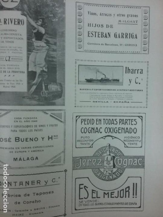 Sammeln von Plakaten: COGNAC OXIGENADO, JEREZ DE LA FRONTERA.A&Ntilde;O 1910.HOJA PUBLICIDAD