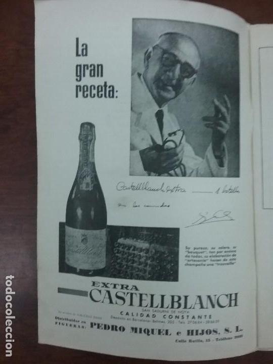 Collectionnisme d'affiches: EXTRA CASTELLBLANCH.SAN SADURNI DE NOYA.HOJA PUBLICIDAD A&Ntilde;O 1962