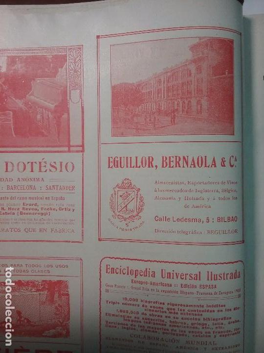 Sammeln von Plakaten: EGUILLOR, BERNAOLA Y COMPA&Ntilde;IA.VINOS.BILBAO.A&Ntilde;O 1910.HOJAL&Aacute; PUBLICIDAD