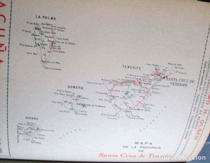 Coleccionismo de carteles: L&aacute;mina colecci&oacute;n publicidad Pece&ntilde;o la Favorita provincia de Santa Cruz de Tenerife 1954-1955