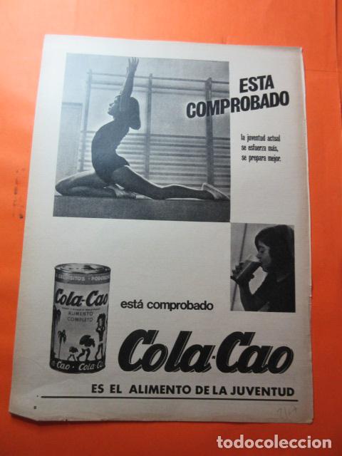 Collectionnisme d'affiches: PUBLICIDAD 1967 - COLECCION CAFES - COLACAO