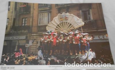 Coleccionismo de carteles: CARNAVAL DE C&Aacute;DIZ, L&Aacute;MINA DEL CORO LOS MOSQUETEROS, DE 1955, DE DIARIO DE C&Aacute;DIZ