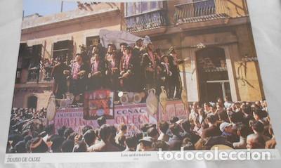 Coleccionismo de carteles: CARNAVAL DE C&Aacute;DIZ, L&Aacute;MINA DEL CORO LOS ANTICUARIOS, DE 1954, DE DIARIO DE C&Aacute;DIZ