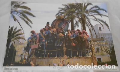 Coleccionismo de carteles: CARNAVAL DE C&Aacute;DIZ, L&Aacute;MINA DEL CORO LOS PR&Iacute;NCIPES, DE 1955, DE DIARIO DE C&Aacute;DIZ
