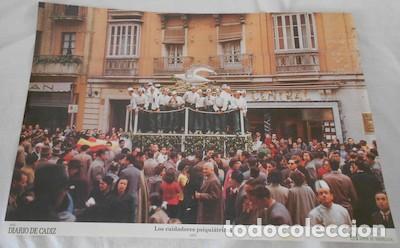 Coleccionismo de carteles: CARNAVAL DE C&Aacute;DIZ, L&Aacute;MINA DEL CORO LOS CUIDADORES PSIQUI&Aacute;TRICOS, DE 1953, DE DIARIO DE C&Aacute;DIZ