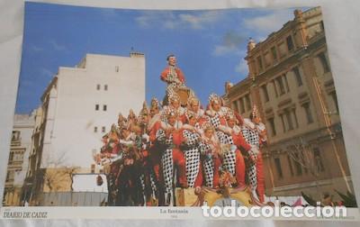 Coleccionismo de carteles: CARNAVAL DE C&Aacute;DIZ, L&Aacute;MINA DEL CORO LA FANTAS&Iacute;A, DE 1956, DE DIARIO DE C&Aacute;DIZ