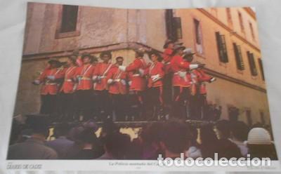 Coleccionismo de carteles: CARNAVAL DE C&Aacute;DIZ, L&Aacute;MINA DEL CORO LA POLIC&Iacute;A MONTADA DEL CANAD&Aacute;, DE 1954, DE DIARIO DE C&Aacute;DIZ