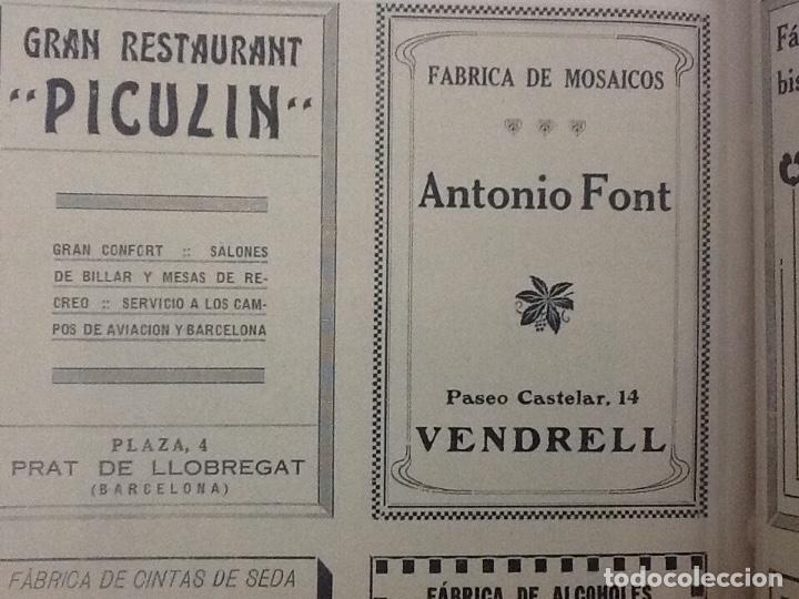Sammeln von Plakaten: FABRICA DE MOSAICOS ANTONIO FONT EL VENDRELL HOJA PUBLICIDAD 1928