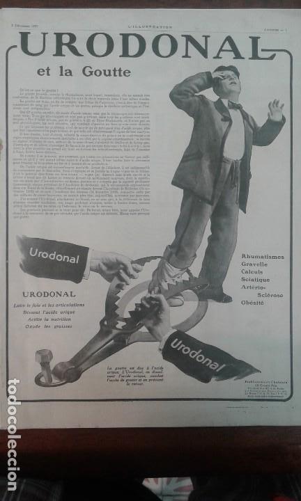 Sammeln von Plakaten: URODONAL MEDICAMENTO.HOJA PUBLICIDAD A&Ntilde;O 1923.ORIGINAL