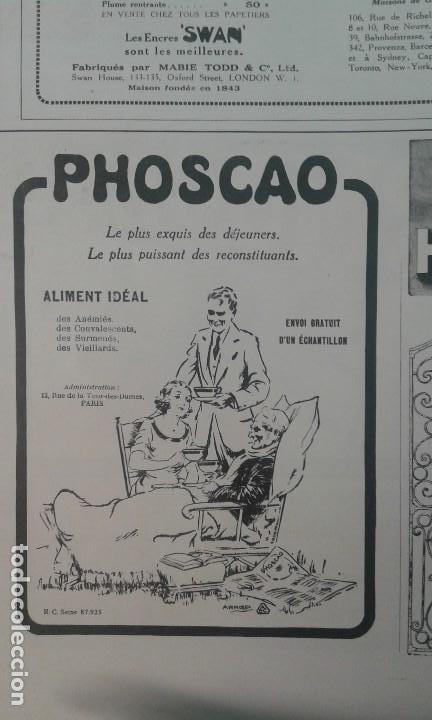 Sammeln von Plakaten: PHOSCAO .HOJA PUBLICIDAD A&Ntilde;O 1924.ORIGINAL