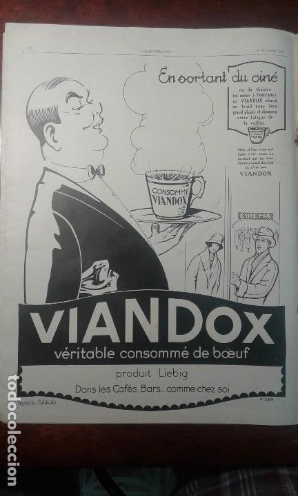 Colecionismo de cartazes: VIANDIX CONSOME  HOJA PUBLICIDAD A&Ntilde;O 1926.ORIGINAL