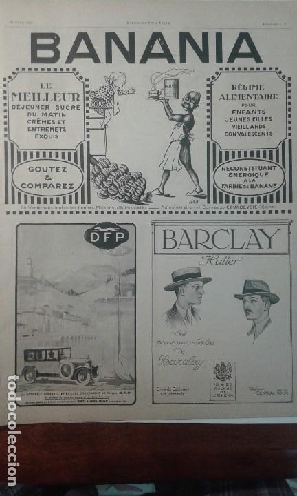 Collectionnisme d'affiches: BANANIA .2 HOJAS PUBLICIDAD A&Ntilde;OS 1923  Y 1929 ORIGINAL