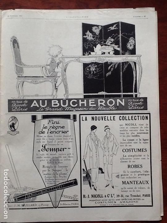 Collectionnisme d'affiches: SEMPER J.M.PAILLARD  PLUMA .HOJA PUBLICIDAD A&Ntilde;O 1925